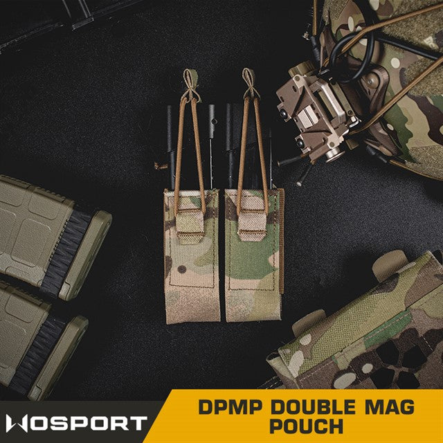 WST DPMP MOLLE Double Pistol Magazine Pouch