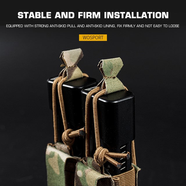 WST DPMP MOLLE Double Pistol Magazine Pouch