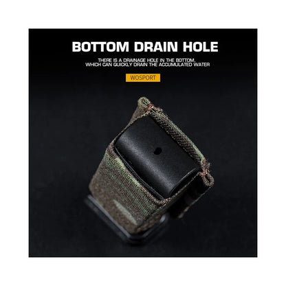 Fast Type Single 9mm Magasin Pouch - Sort Multicam
