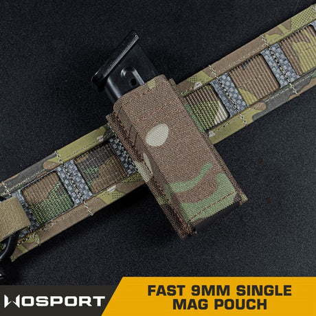 Fast Type Single 9mm Magasin Pouch - Multicam