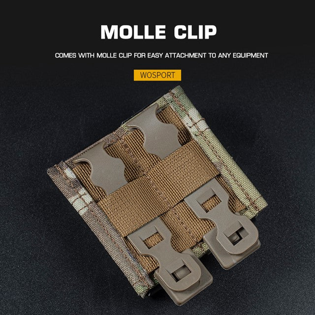 FAST Type Double 9mm Magasin pouch - Multicam