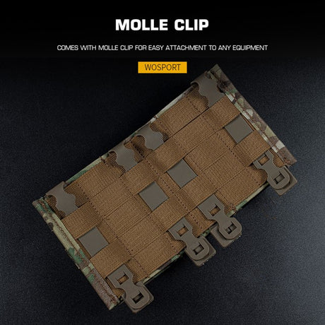 FAST Type Triple 5.56 Magasin pouch (Medium) Sort
