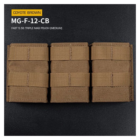 FAST Type Triple 5.56 Magasin pouch (Medium) Coyote