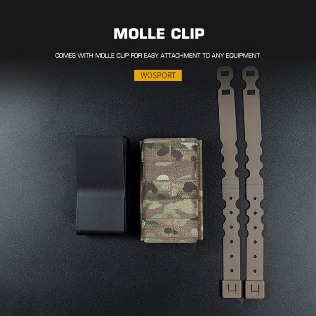 WST FAST Type 5.56 (M4) Magazine MOLLE Pouch, Long