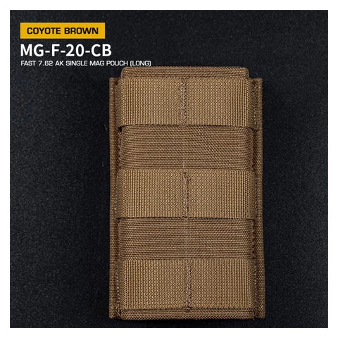 Fast Type Single 7.62 Magasin Pouch Til AK - Coyote