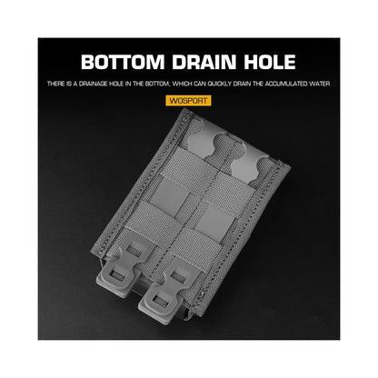 Fixed Type Single 7.62 Magazine Pouch For AK - Multicam