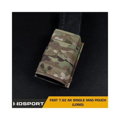 Fast Type Single 7.62 Magasin Pouch Til AK - Ranger Green
