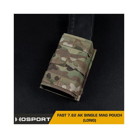 Fast Type Single 7.62 Magasin Pouch Til AK - Sort