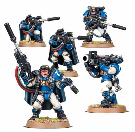 Space Marines Scouts With Sniper Rifles