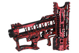Specna Arms x Mancraft CNC Speedsoft Splash Anodised kit for M4/M16 replicas black-red