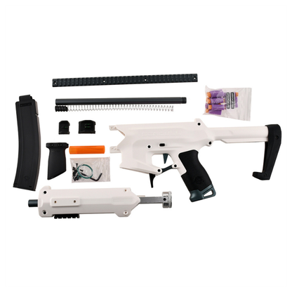 Worker Mod Seagull manuel springer blaster – korte skumpile (hvid)