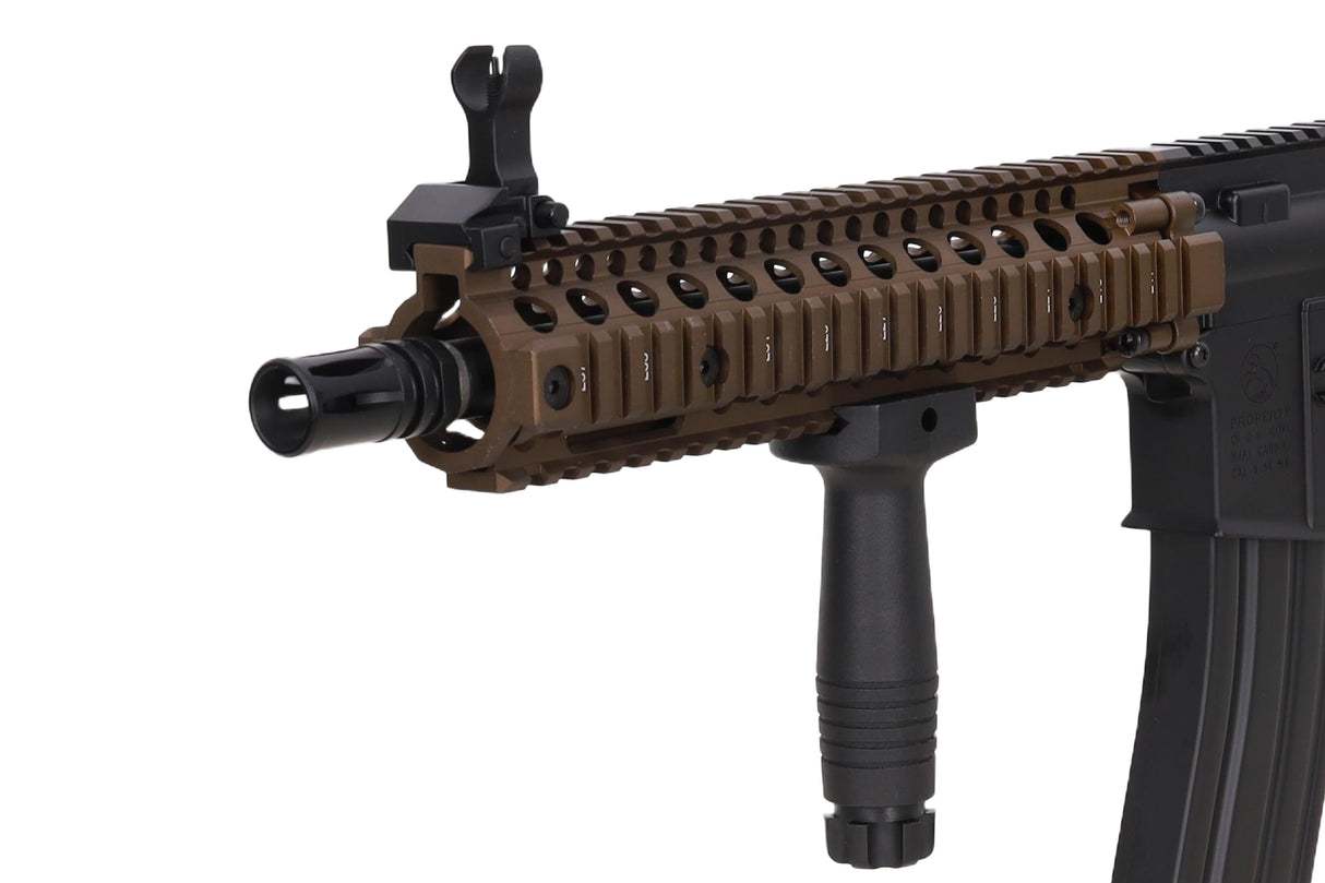 Colt x Daniel Defense MK18 SA-E19 EDGE Gen.2 AEG Assault Rifle 10.5" – Chaos Bronze