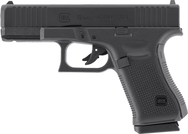 Magasin til Glock G19 Gen 5 CO2 4,5 mm – 15 skud