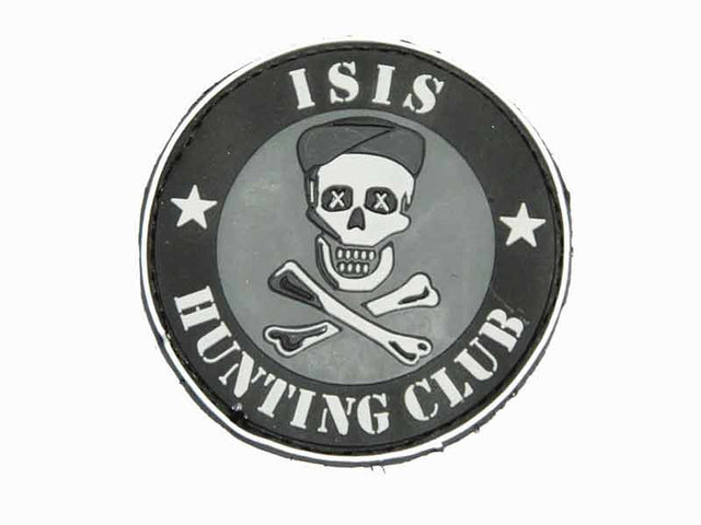 PVC Patch 3D ISIS Huntning Club