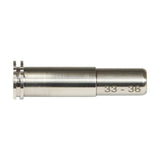 JUSTERBAR TITANINUM CNC NOZZLE 33-36MM