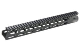 Angry Gun MCMR 13" M-LOK handguard til M4 og AR-15, sort