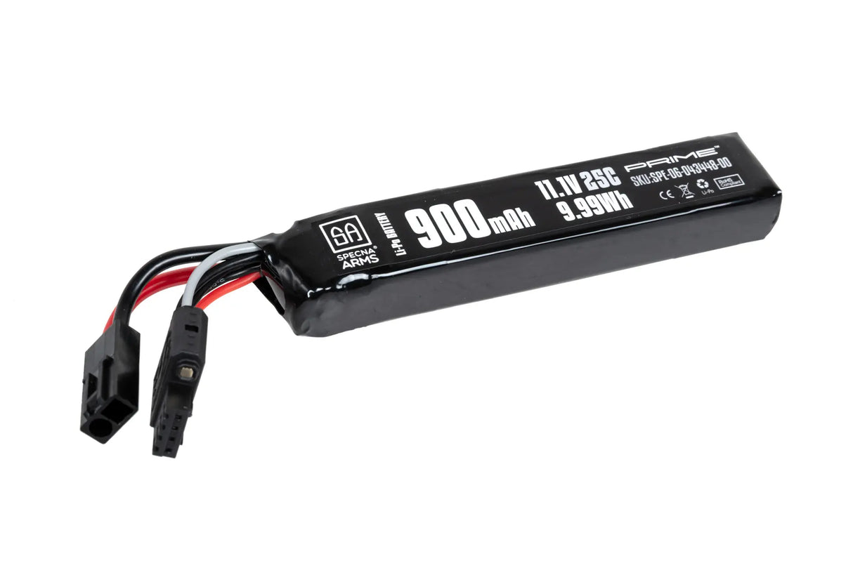 Battery Li-Po Specna Arms x Gens Ace 900 mAh 25C 11.1V Tamiya mini G-Tech