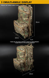 WST MOLLE Tactical FLAT Backpack 2.0