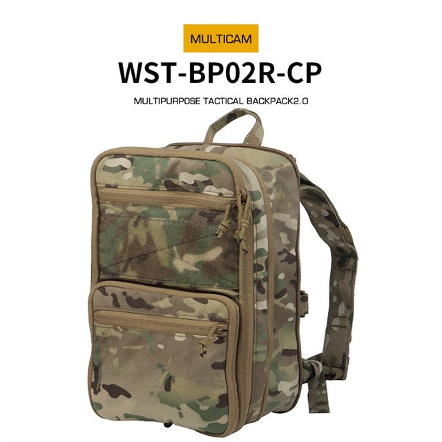 WST MOLLE Tactical FLAT Backpack 2.0