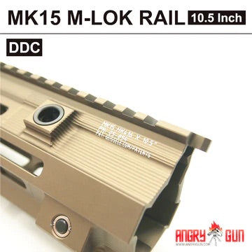 Angry Gun SUPER MODULAR M-LOK forskæfte 10,5" til HK416 – DDC