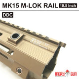 Angry Gun SUPER MODULAR M-LOK forskæfte 10,5" til HK416 – DDC