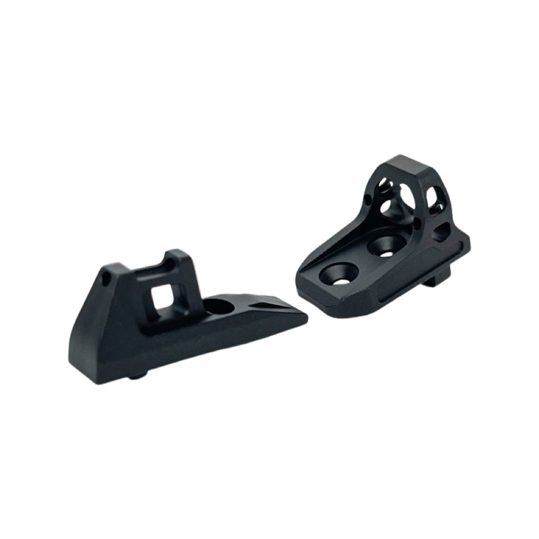CTM TAC Ghost Ring sigter V2 til AAP-01 med grøn fiber, sort