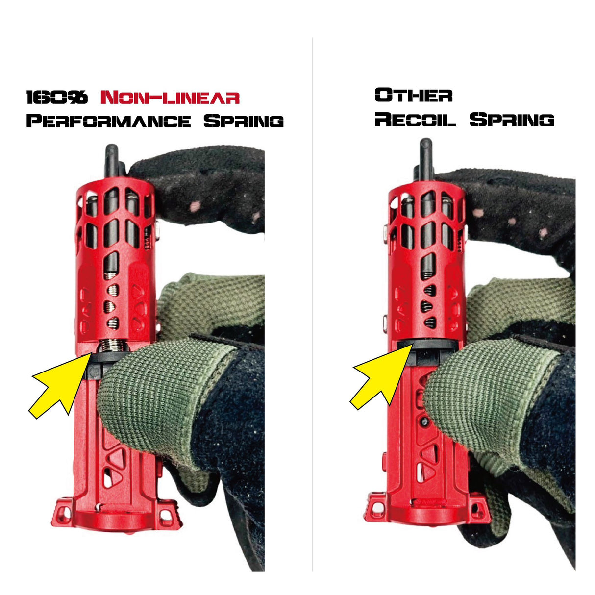 CTM 160procent AAP-01 Reinforced Guide Rod Spring