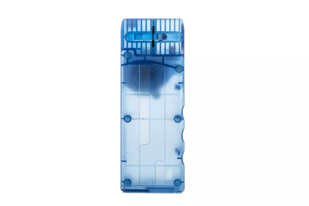 Speedloader with crank for M4/M16 magazines - Transparent Blue