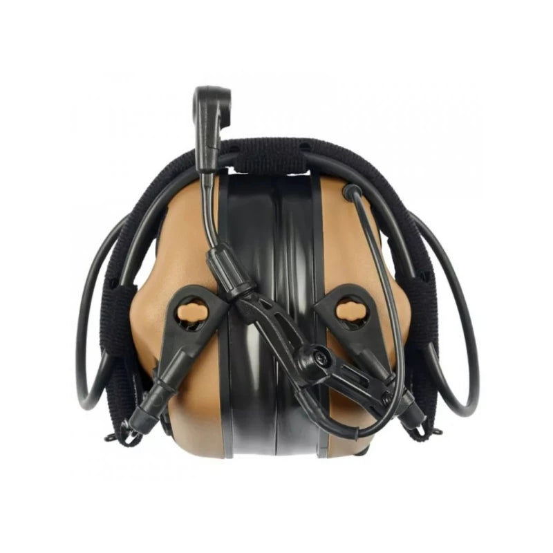 EARMOR M32 PLUS Elektronisk Taktisk Hovedtelefon - Coyote Brown