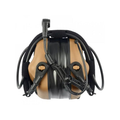 EARMOR M32 PLUS Elektronisk Taktisk Hovedtelefon - Coyote Brown