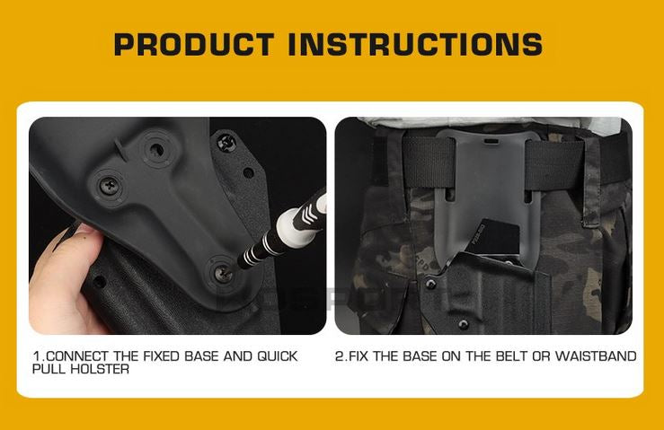 WST LOW RISE Holter Belt Platform