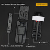 WoSporT WST MOLLE-lomme med dummy CAT-tourniquet (sæt)
