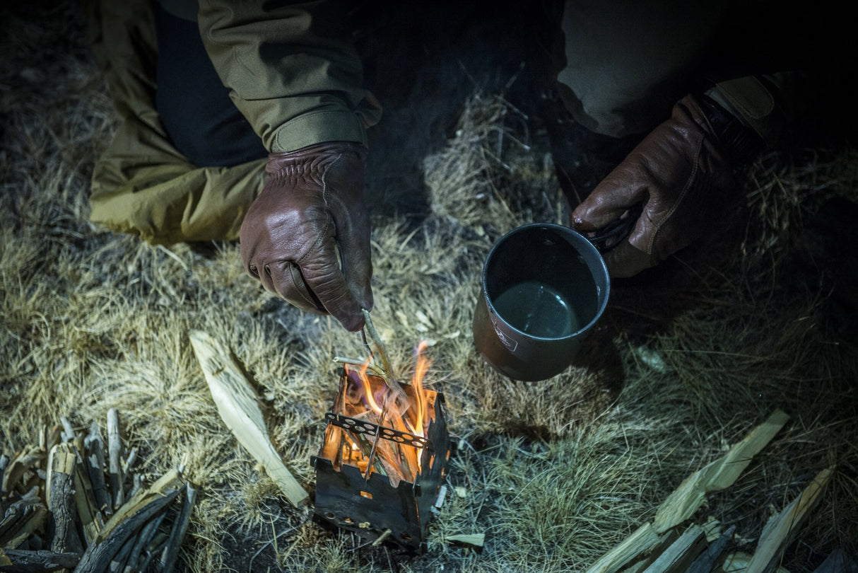 HELIKON Lumber Leather Gloves