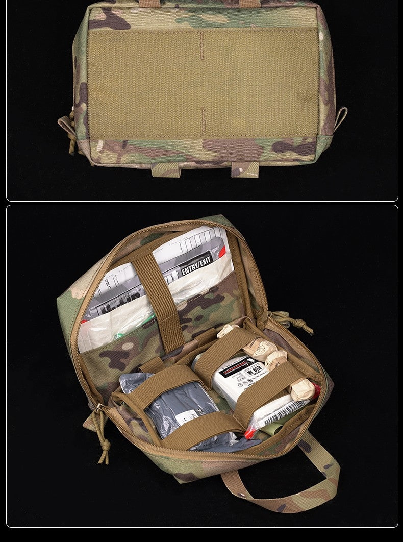 WoSporT WST SCARAB MOLLE-bagpanel med granat- og IFAK-lomme