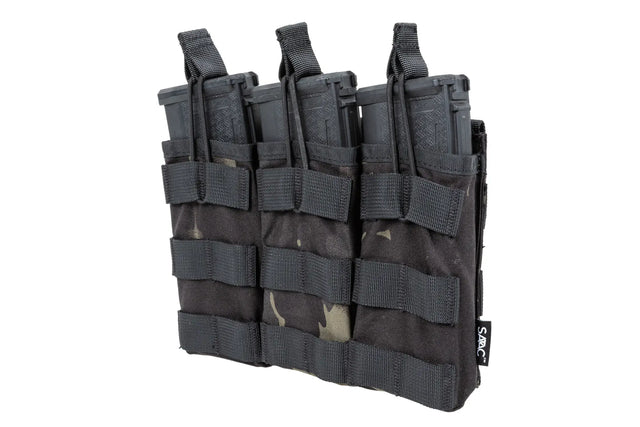 Triple open type loader for M4/M16 magazines Specna Arms Tactical Multicam Black