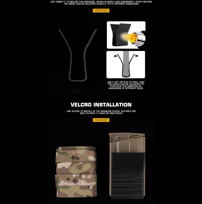 WST Kydex Insert for 7.62 Magazine Pouch, Medium