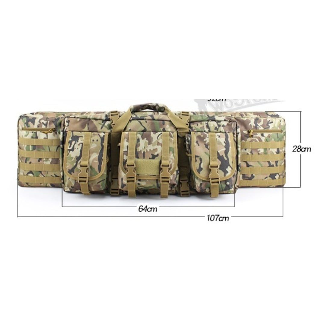 WST Double Rifle Transport Case 107 × 28 × 10 cm