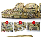 WST Double Rifle Transport Case 107 × 28 × 10 cm