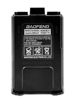 Li-Ion Battery for the Baofeng UV-5R Radio, 2800 mAh with USB-C charging