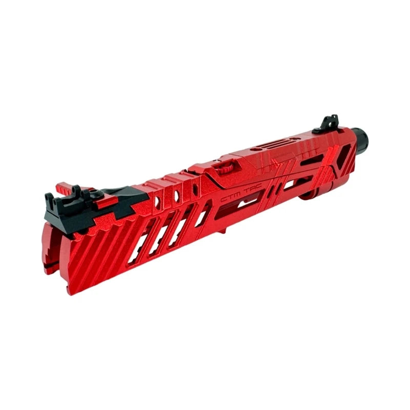 CTM CNC Alu Slæde Superline Split Slide TM Hi-capa 4.3 - Rød