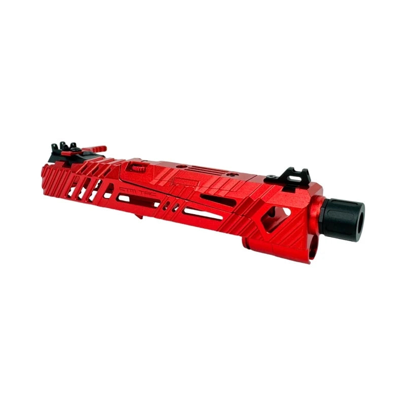 CTM CNC Alu Slæde Superline Split Slide TM Hi-capa 4.3 - Rød