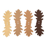 Pakke med 3D SilkLeaf Camouflage Blade, Oak (25 stk) - Brun