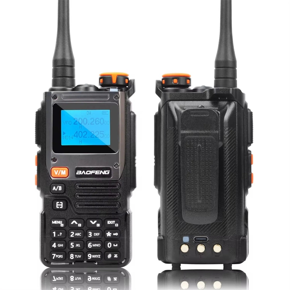Baofeng UV-K61 Tri-Band Radio (AIR / VHF / UHF) USB-C