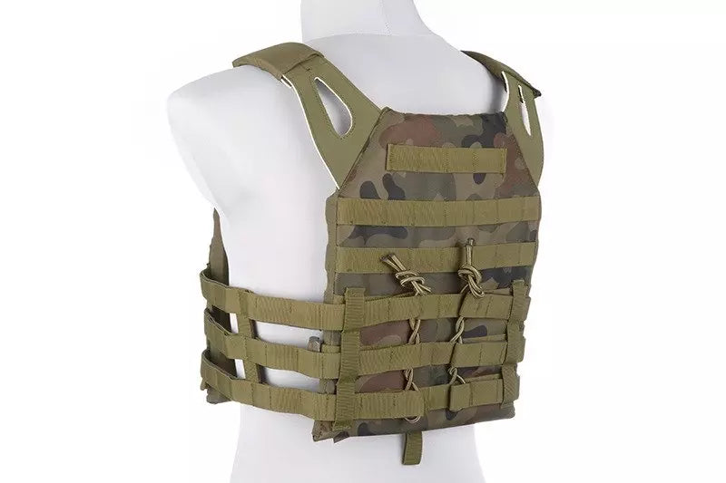 Jump Laser-Cut Tactical Vest - WOODLAND