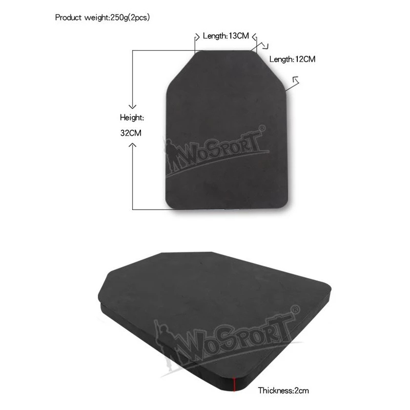 Tactical Vest Protective Pad DUMMY XPE Foam – 2 stk