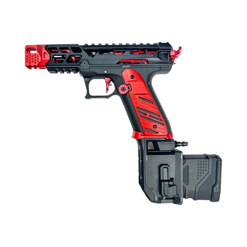 CTM AAP-01 / G-Serie HPA M4 AEG Magasinadapter med 90° vinkel – Rød