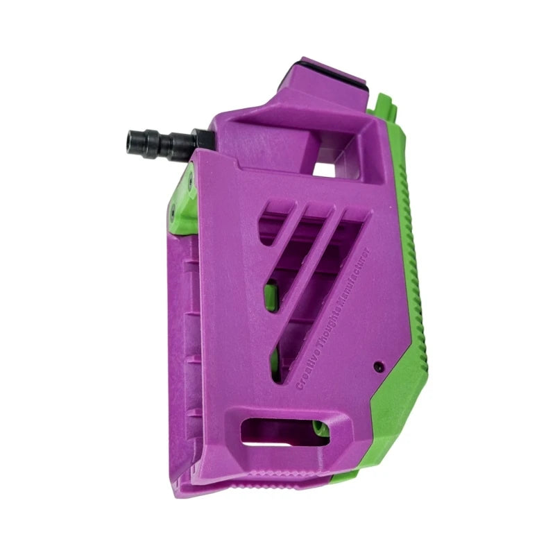 CTM Hi-Capa HPA M4 AEG Magasinadapter med 90° vinkel – Lilla/Grøn
