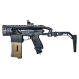 CTM TAC TwinFold RIS-kolbe 4,2 tommer i sort