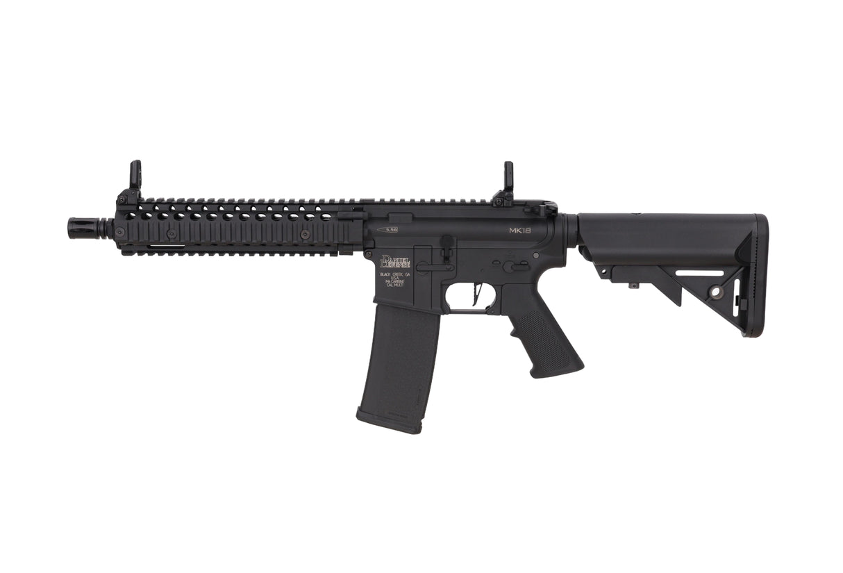 Daniel Defense MK18 SA-F19 FLEX Gen.2 AEG Assault Rifle 10.5" – Black