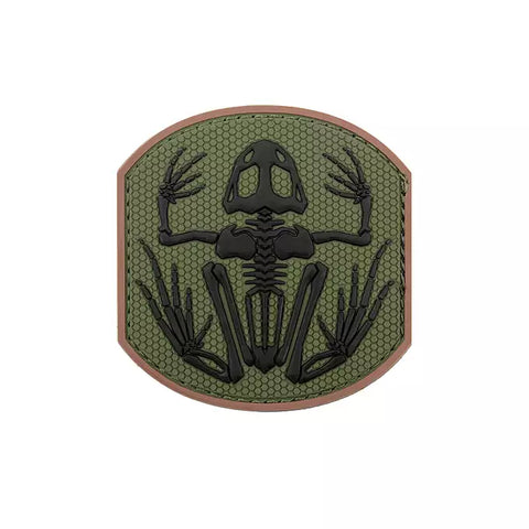 Frog Skeleton PVC Patch